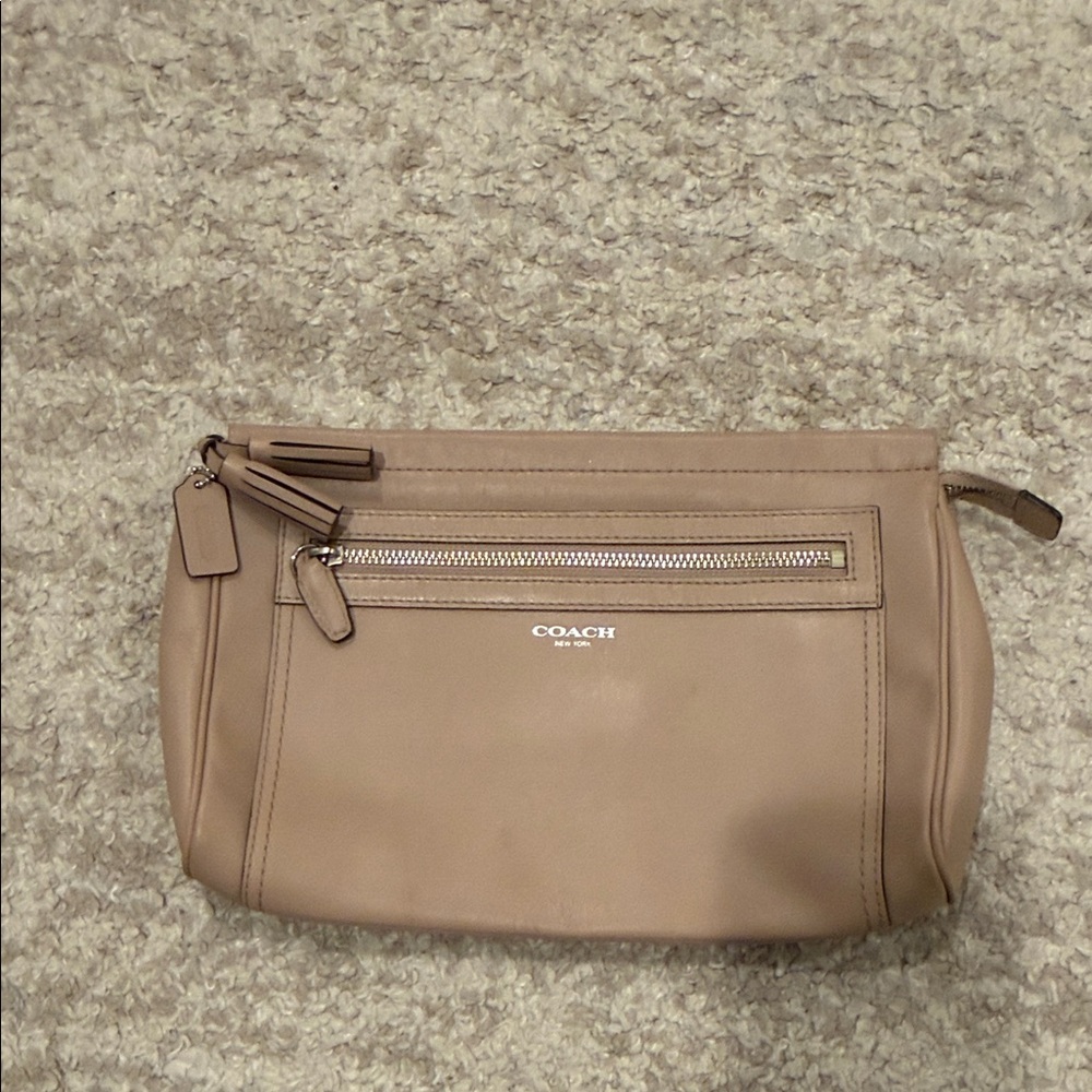 Coach Beige Clutch